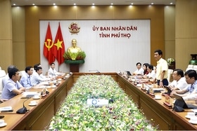 Đoàn công tác tỉnh Bình Thuận làm việc tại tỉnh Phú Thọ