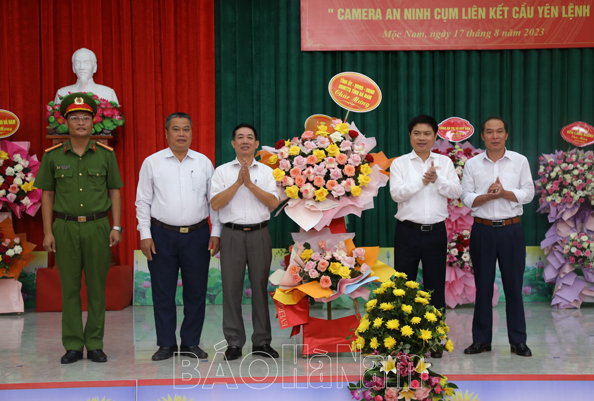 Xã Mộc Nam tổ chức Ngày hội Toàn dân bảo vệ ANTQ năm 2023