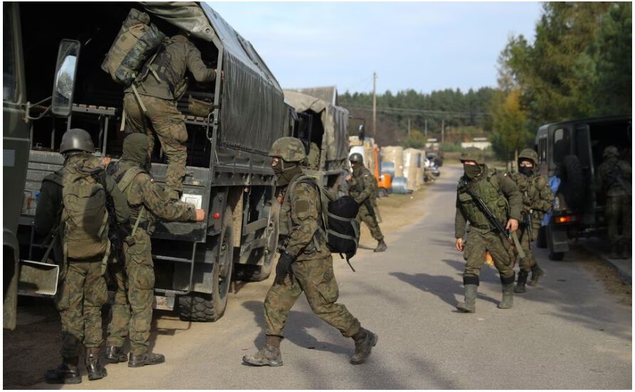 Ba Lan điều quân đến biên giới sau khi cáo buộc Belarus vi phạm không phận - Ảnh 1.