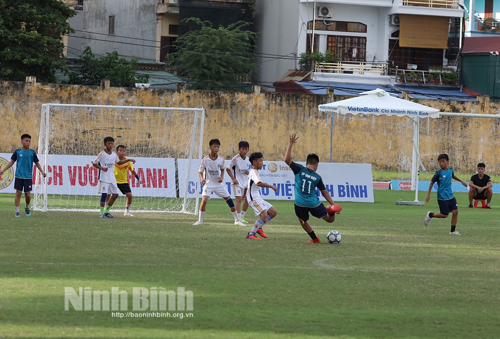Chung kết và trao thưởng Giải bóng đá nhi đồng Cúp PTTH tỉnh Ninh Bình năm 2023