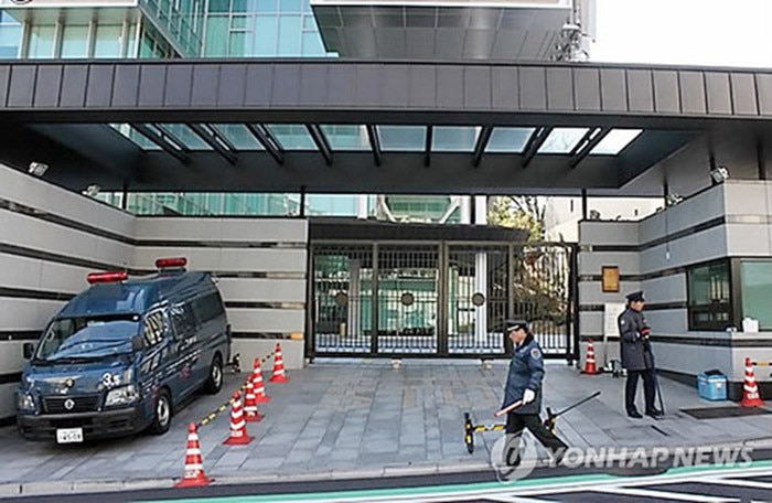 تلقت السفارة الكورية في اليابان تهديدات بوجود قنبلة