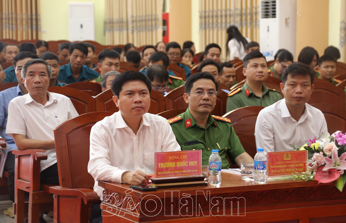 Xã Mộc Nam tổ chức Ngày hội Toàn dân bảo vệ ANTQ năm 2023