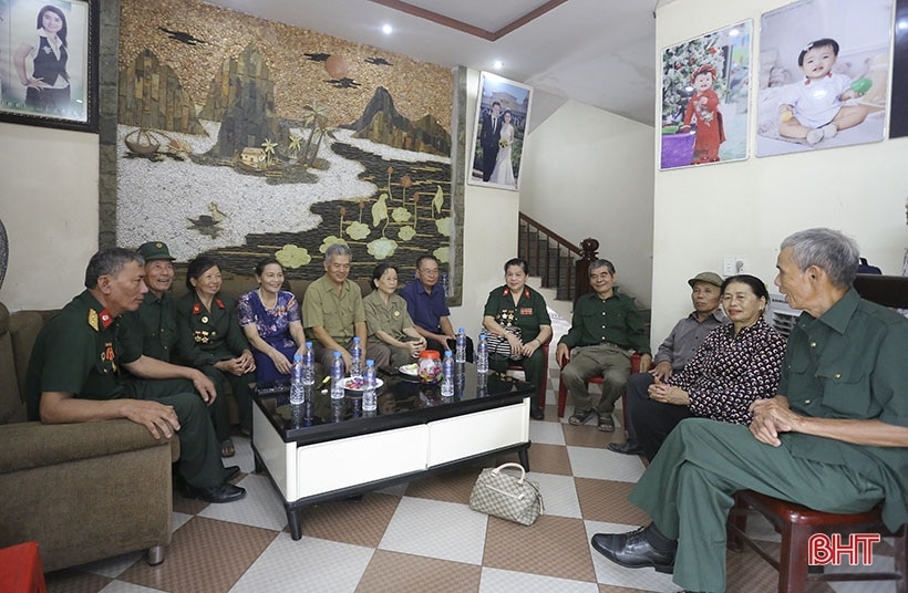 Gặp mặt cựu chiến binh Đoàn 559 - bộ đội Trường Sơn ở xã Vượng Lộc