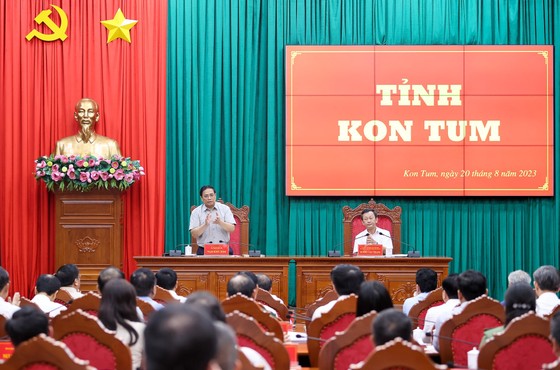 Thủ tướng Phạm Minh Chính: Kon Tum đẩy mạnh phát triển công nghiệp, du lịch ảnh 1