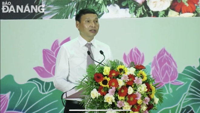 Phó Chủ tịch Thường trực UBND thành phố Hồ Kỳ Minh phát biểu tại hội nghị. Ảnh: M.Q