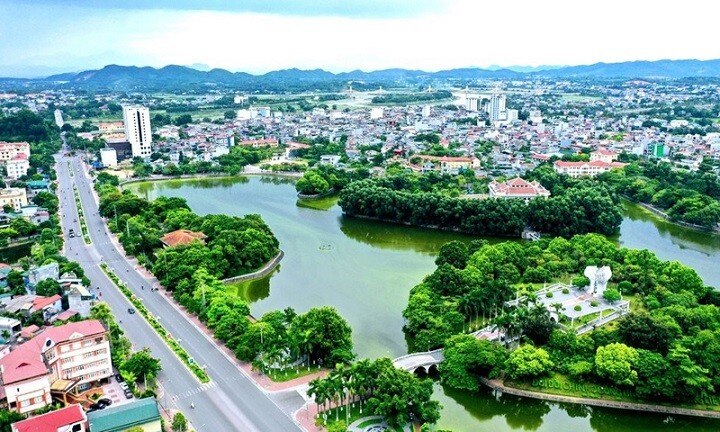 Một góc thành phố Tuyên Quang, tỉnh Tuyên Quang. (Nguồn: BXD)