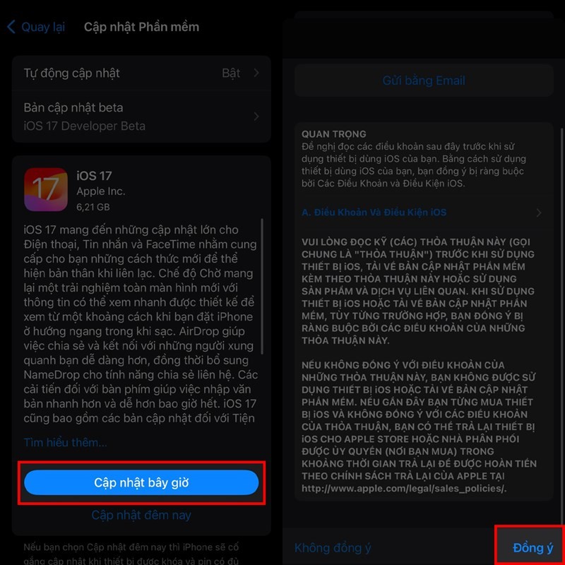Hướng dẫn cập nhật iOS 17 RC: Đầy đủ tính năng, ai cũng nên trải nghiệm