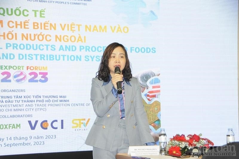 Mở đường cho nông sản, thực phẩm chế biến Việt vào hệ thống phân phối nước ngoài