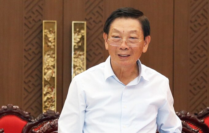 Ông Nguyễn Thế Thảo, nguyên Chủ tịch UBND TP Hà Nội. Ảnh: Hoàng Phong
