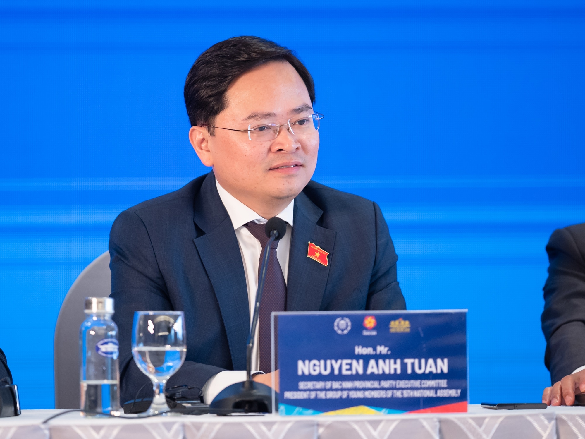 Chủ tịch Nhóm ĐBQH trẻ Việt Nam khóa XV Nguyễn Anh Tuấn: Nhiều dấu ấn tại Hội nghị Nghị sĩ trẻ toàn cầu lần thứ 9 - Ảnh 2.