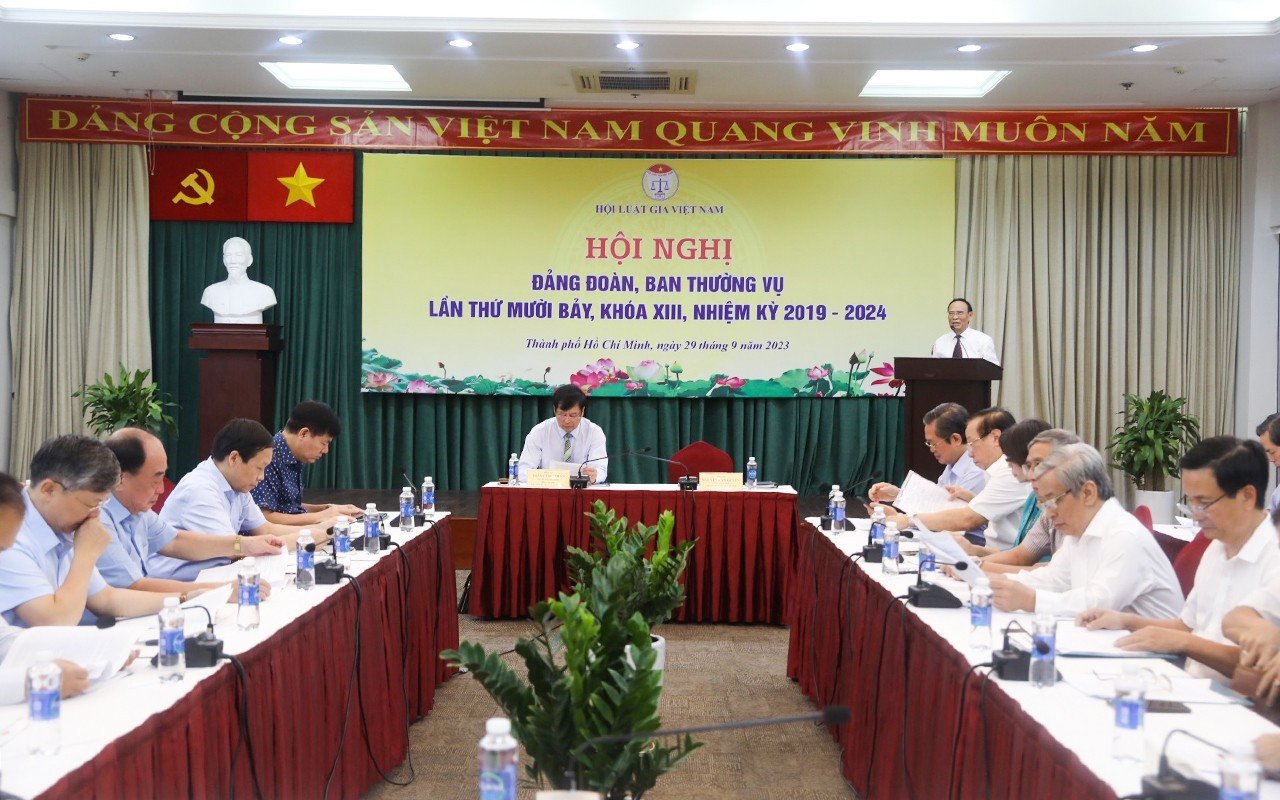 Sự kiện - Hội nghị Đảng đoàn, Ban Thường vụ TW Hội Luật gia Việt Nam lần thứ XVII (Hình 3).