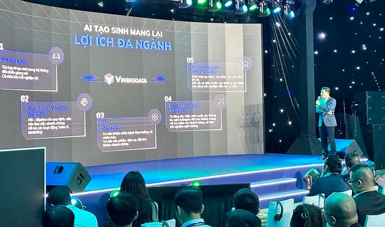 Giáo sư Vũ Hà Văn, Giám đốc Khoa học, Công ty VinBigdata giới thiệu về AI tạo sinh 