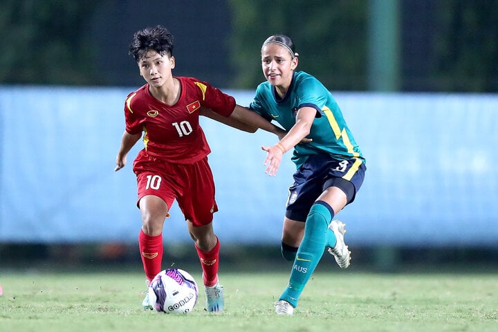 U17 nữ Việt Nam để thua U17 nữ Australia.