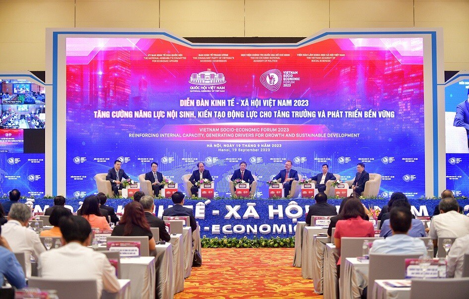 Bế mạc Diễn đàn Kinh tế - Xã hội Việt Nam năm 2023