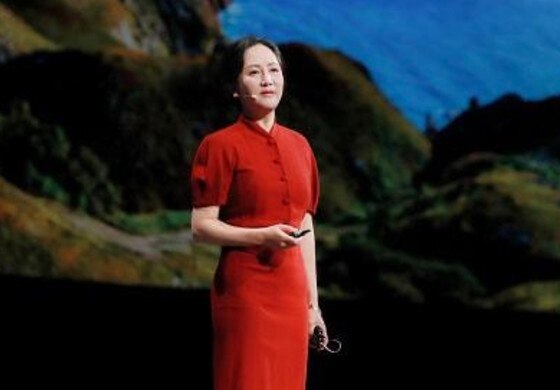 Bà Mạnh Vãn Chu tại sự kiện Huawei Connect 2023