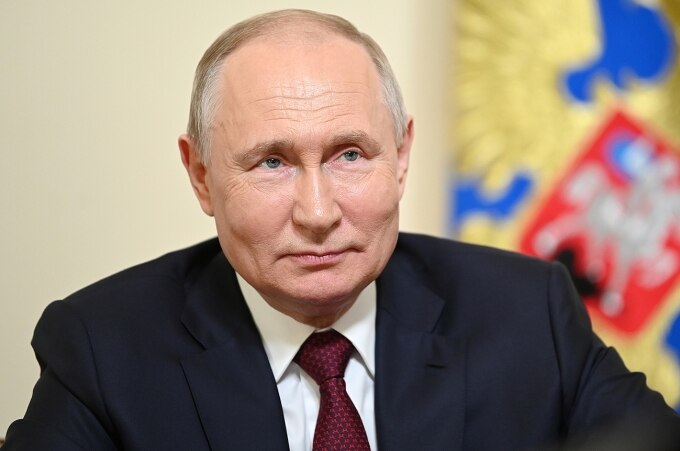Tổng thống Nga Vladimir Putin tại St. Petersburg ngày 29/7. Ảnh: AFP