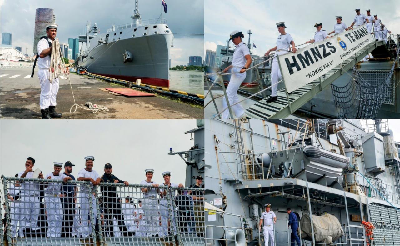 Tổng cộng có hơn 300 sĩ quan và thuỷ thủ trên hai con tàu này, đảm nhận nhiệm vụ chiến đấu, công tác nhân đạo, cứu nạn, vận hành và hỗ trợ đào tạo.