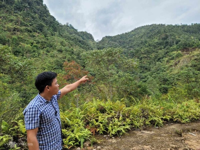 Khu vực mỏ đất hiếm Đông Pao tại Lai Châu tháng12/2022. Ảnh: Gia Chính