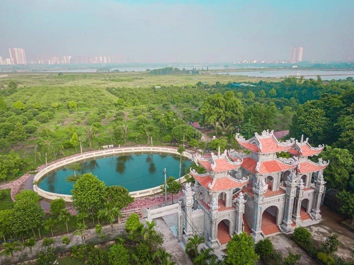 Di tích lịch sử văn hóa cấp Quốc gia - chùa Thanh Lan, nằm ở vị trí xóm 7, xã Yên Mỹ, Thanh Trì. (Nguồn: Tuổi trẻ Thủ đô)