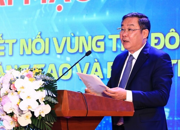 Ông Lê Hồng Sơn phát biểu tại sự kiện. Ảnh: TTTT