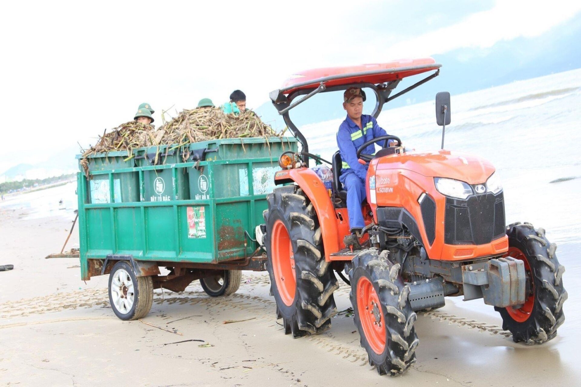 3.000 người dọn rác bủa vây vịnh Đà Nẵng sau mưa lũ - 8