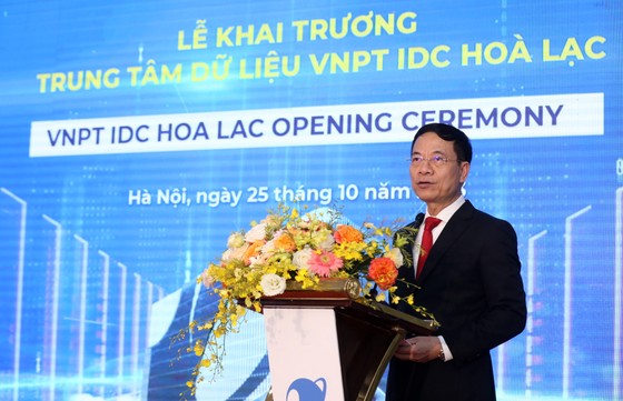 Bộ trưởng Bộ TT-TT Nguyễn Mạnh Hùng phát biểu tại sự kiện ảnh 4