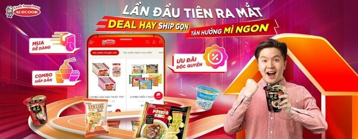 Acecook Việt Nam ra mắt trang web bán hàng thương mại điện tử - 1