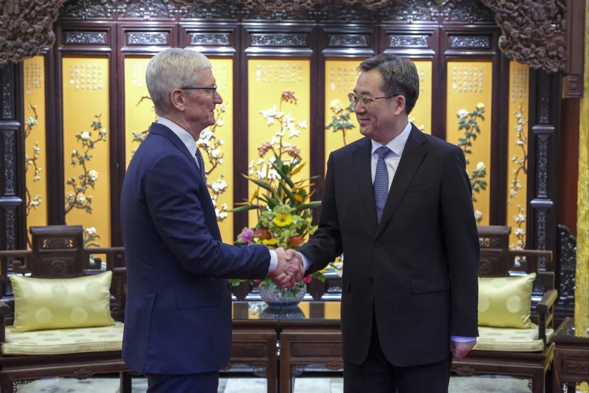 Apple cam kết phát triển kinh tế số và chuỗi cung ứng công nghệ cao Trung Quốc