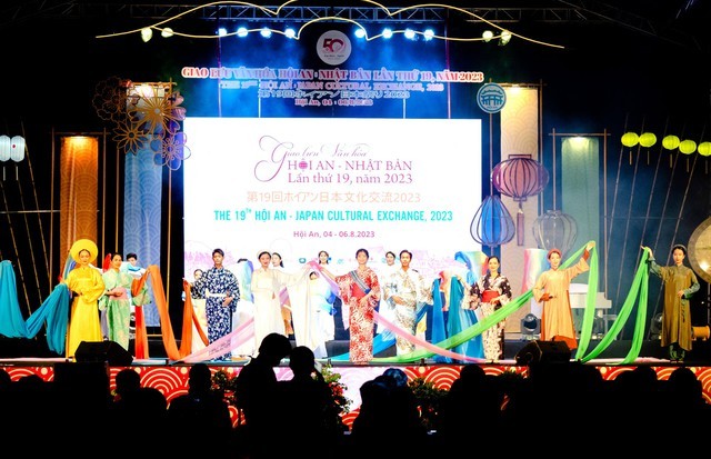 Sự kiện “Giao lưu văn hóa Hội An - Nhật Bản lần thứ 19 năm 2023” diễn ra từ 4-6/8/2023 tại Hội An - Quảng Nam.