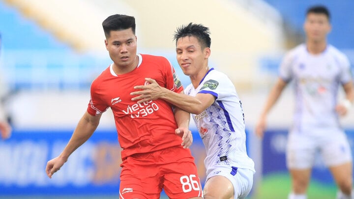 CLB Viettel và Hà Nội FC là 2 đội bóng có tiềm lực mạnh bậc nhất V-League. (Ảnh: VPF)