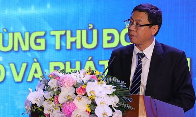 Thứ trưởng Lê Xuân Định phát biểu khai mạc sự kiện. Ảnh: TTTT