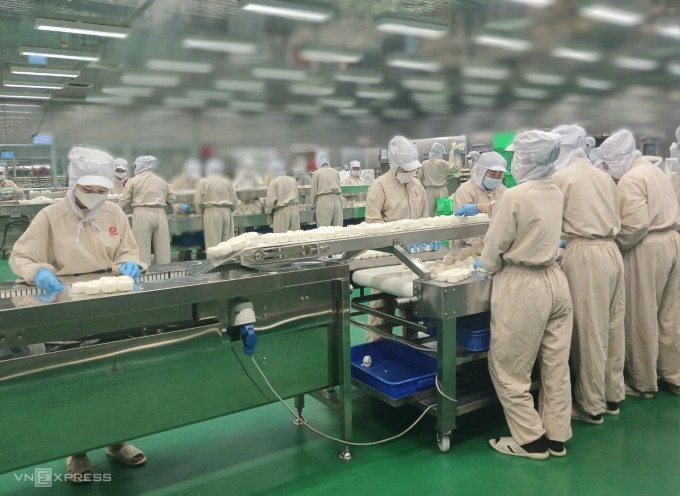 Nhà máy sản xuất bánh bao của Thọ Phát tại khu công nghiệp Hiệp Phước (TP HCM). Ảnh: Thi Hà