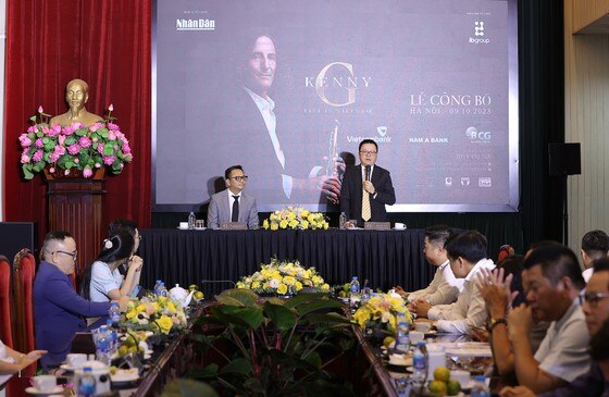 Họp báo công bố sự kiện Kenny G Live in Vietnam, mở màn cho Good Moring Vietnam - dự án âm nhạc quốc tế hoạt động vì cộng đồng tại Việt Nam