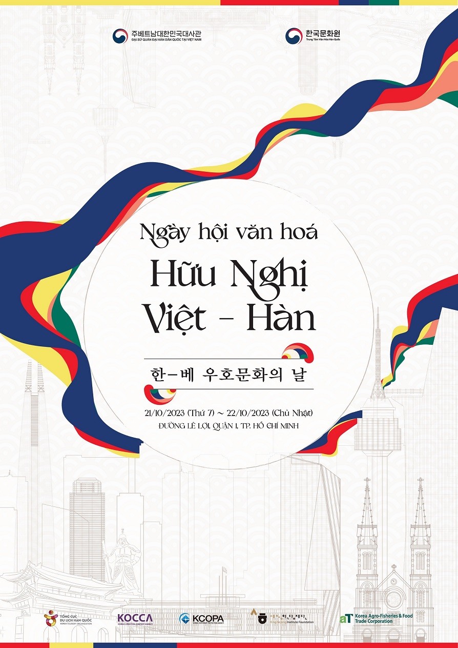 Lễ hội giao lưu văn hóa Việt Nam-Hàn Quốc - Ngày hội văn hóa hữu nghị Việt-Hàn 2023
