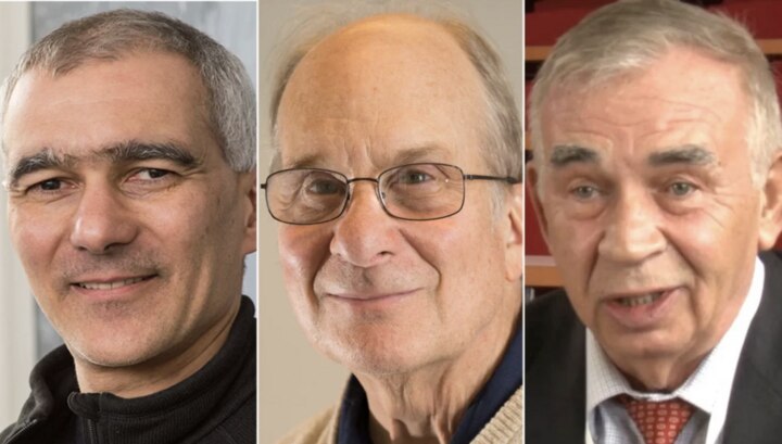 Giải thưởng Nobel Hoá học năm 2023 thuộc về 3 nhà khoa học Moungi Bawendi, Louis Brus và Alexei Ekimov. (Ảnh: CNN)