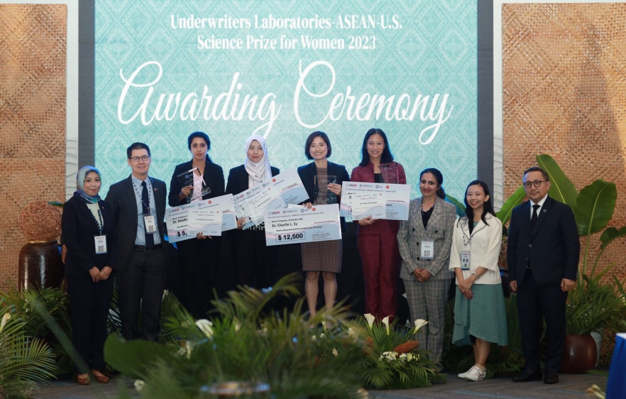 Giải thưởng ASEAN-Mỹ dành cho các nhà khoa học nữ. (Nguồn: Phái đoàn Mỹ tại ASEAN)