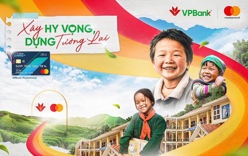 VPBank và Mastercard hợp tác thực hiện sáng kiến “Xây hy vọng, dựng tương lai”, hỗ trợ trẻ em có hoàn cảnh khó khăn ở vùng cao Việt Nam.