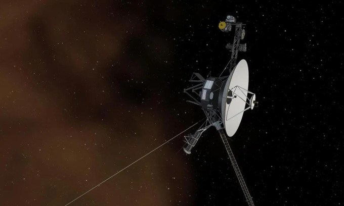 Minh họa tàu vũ trụ Voyager. Ảnh: NASA/JPL-Caltech