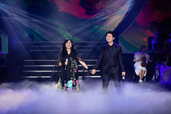 Diva Thanh Lam và con rể Thăng Long đã có màn hoà giọng ấn tượng với ca khúc "Gọi anh".