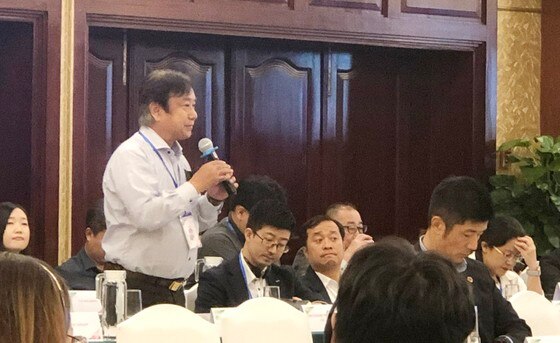 Ông Otsuka Kellchi, Giám đốc Công ty Taiyo Nouen bày tỏ quan tâm đầu tư về lĩnh vực nông nghiệp tại Đồng Tháp