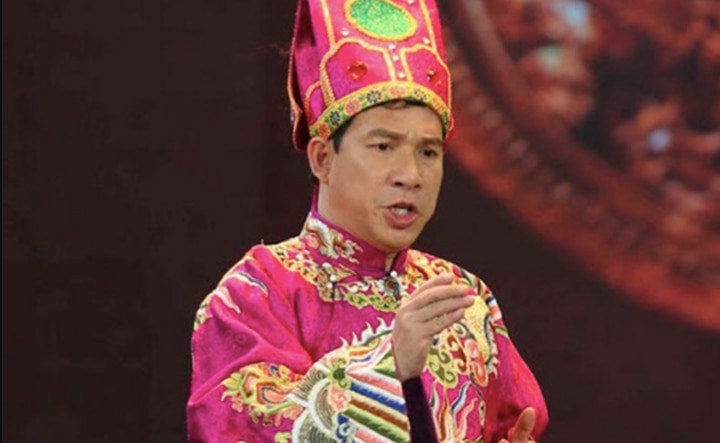 Nghệ sĩ Quang Thắng được phong tặng danh hiệu NSƯT vào năm 2016.
