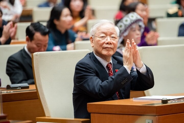 Tổng Bí thư Nguyễn Phú Trọng dự Kỳ họp thứ 6, Quốc hội khóa XV.