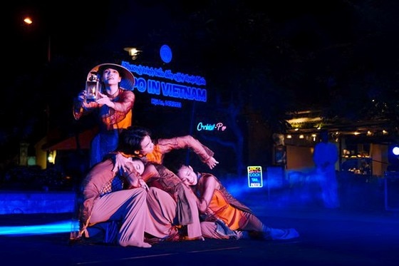 Tác phẩm múa "Yên lam" trong Lễ hội múa đương đại quốc tết 2023. Ảnh: BTC