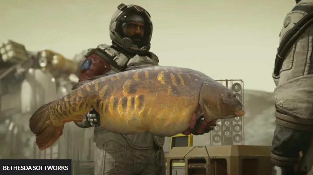 Game thủ Starfield phát hiện cá độc lạ - Ảnh 1.