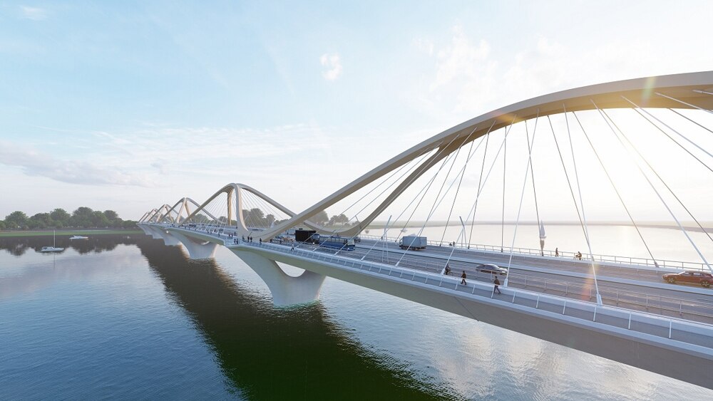 Sự kiện - Hà Nội sẽ thi tuyển phương án kiến trúc cầu Thượng Cát qua sông Hồng