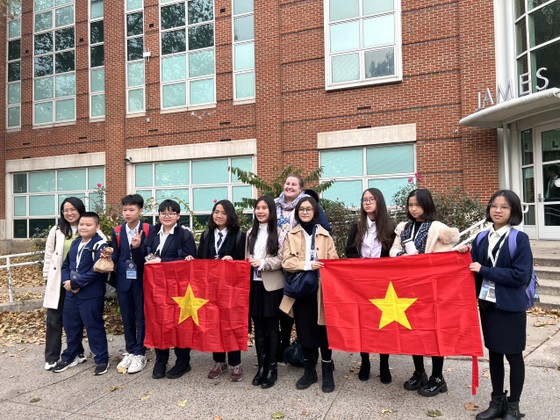 Học sinh Trường Quốc tế Việt Úc tham gia vòng Chung kết Thế giới (Tournament of Champions) tại Đại học Yale (Mỹ) đầu tháng 11-2023