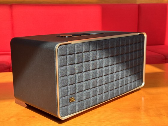 JBL Authentics 500 with the look of a high-end but nostalgic piece of  furniture