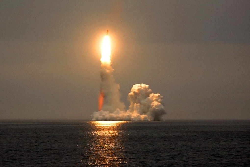 Nga phóng tên lửa liên lục địa Bulava từ tàu ngầm hạt nhân mới - 1