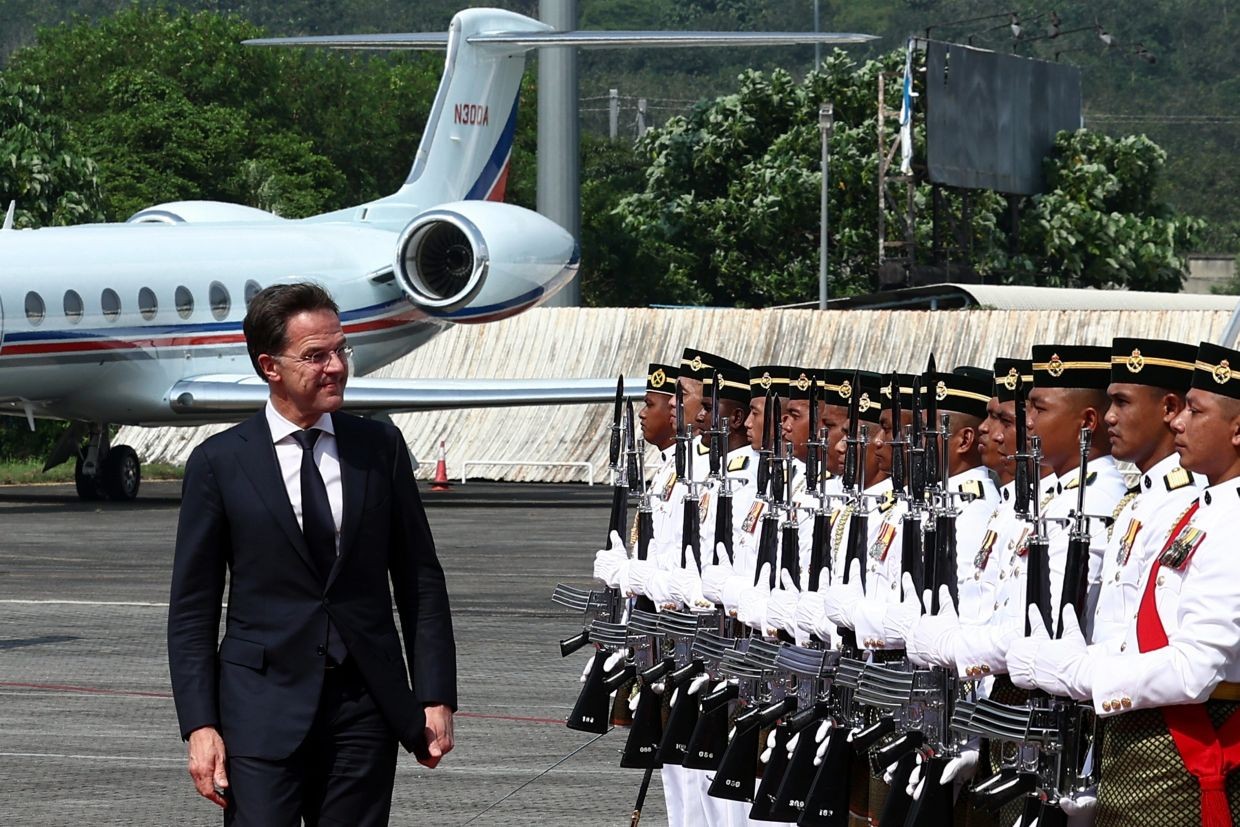 Thủ tướng Hà Lan Mark Rutte thăm Malaysia từ ngày 31/10-1/11. (Nguồn: Bernama)