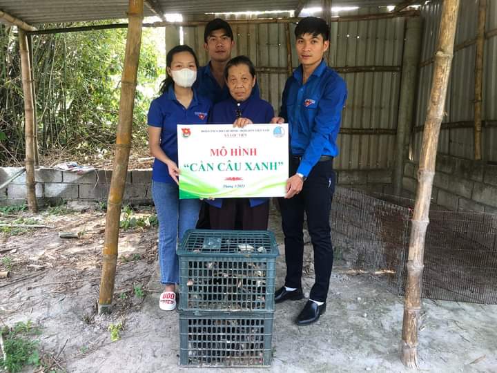 Mô hình Cần câu xanh hỗ trợ hộ nghèo phát triển sinh kế của Đoàn Thanh niên huyện Phú Lộc 